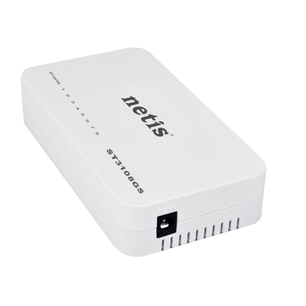  Netis 8 Port Gigabit Ethernet Switch - 3108GS